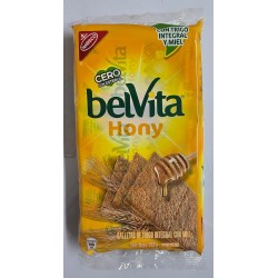 DISPLEY DE GALLETA HONY BELVITA 252 GR