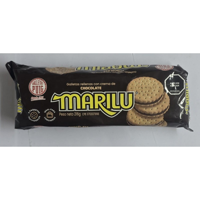 DISPLEY DE GALLETA MARILU PUIG 216 GR