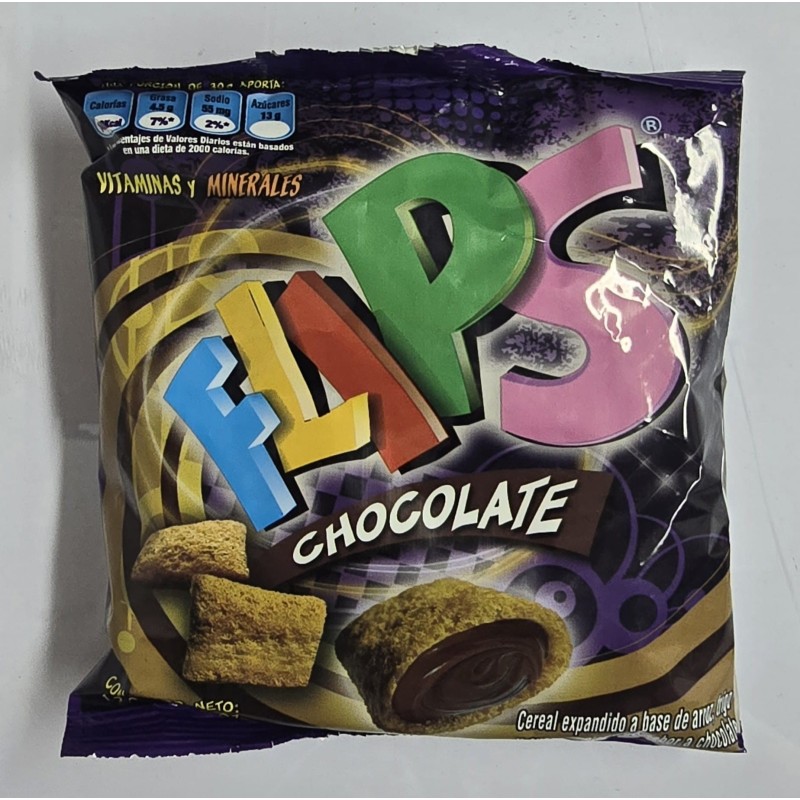 FLIPS CHOCOLATE 120 GR