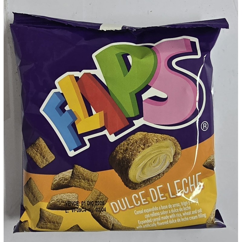 FLIPS DULCE DE LECHE 120 GR
