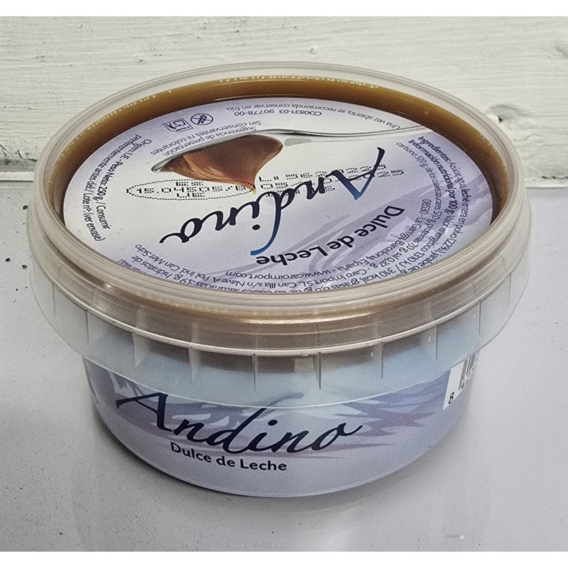 DULCE DE LECHE ANDINO 250 G