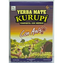 YERBA MATE KURUPI CON ANIS 500 GR