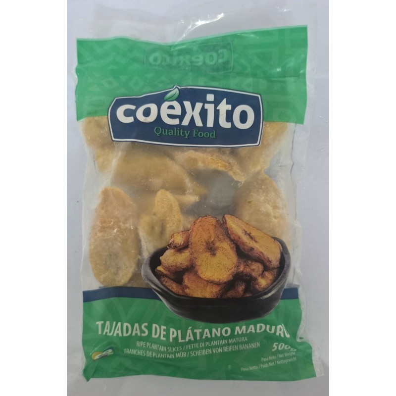 TAJADAS DE PLATANO MADURO COEXITO 500 GR